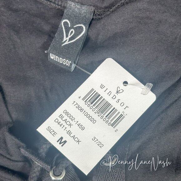 NWT Windsor Rock Babe Lace-Up Graphic Dress Black - Picture 6 of 9